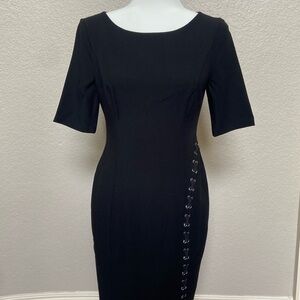 NWT Gorgeous Black Dress, size 4, from White House Black Market.